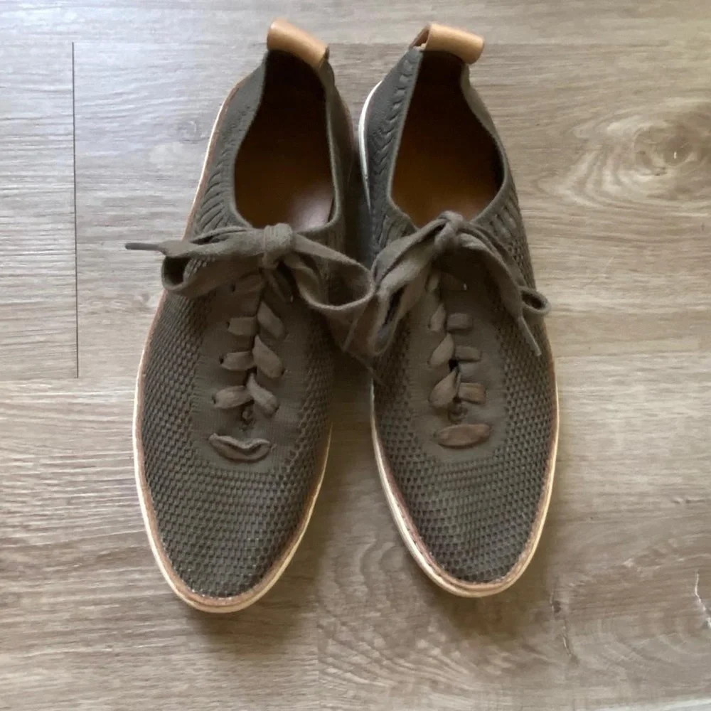 Ugg Sidney Knit Lace Up Trainer Sneakers - Picture 2 of 8